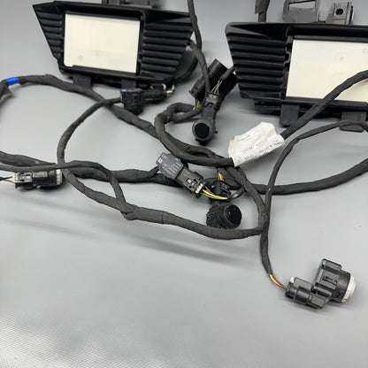 A2135403393 MERCEDES BENZ E300 REAR BUMPER HARNESS WITH BLIND SPOT AND SENSORS 2017 18 2019