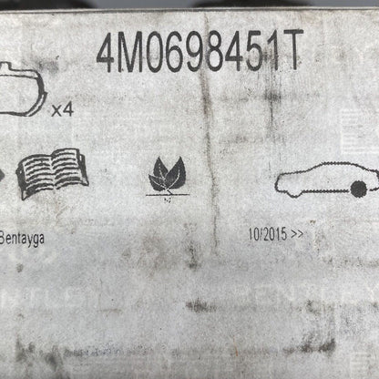 BENTLEY BENTAYGA REAR BRAKE PADS 2017 2018 2019 2020 2021 2022 2023 OEM 