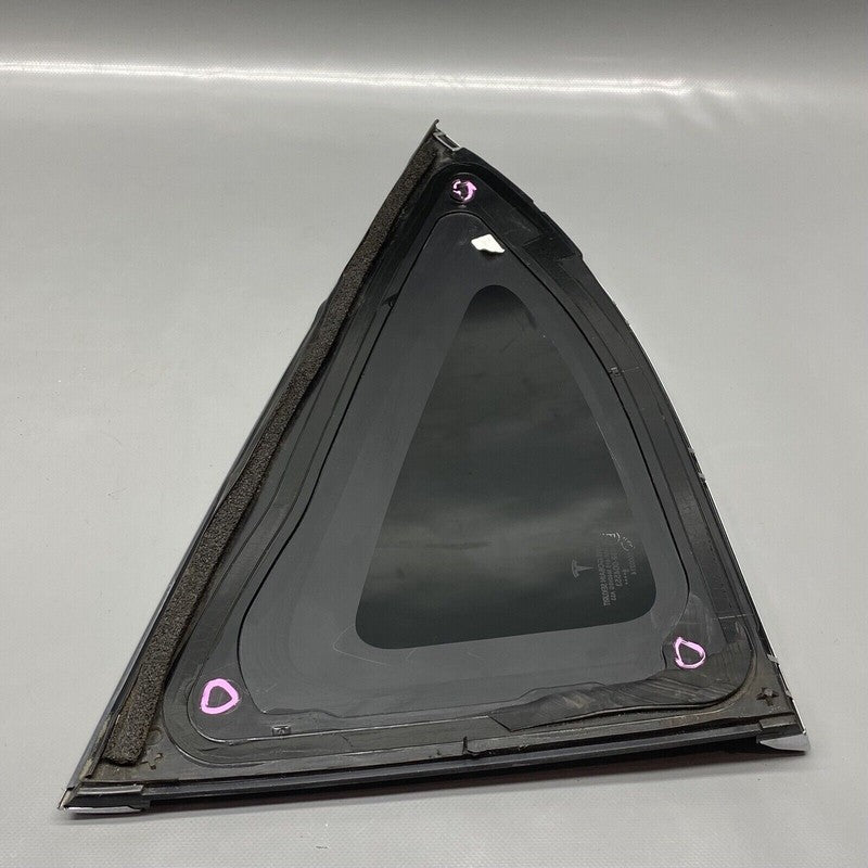 TESLA MODEL X QUARTER GLASS RIGHT REAR 2016 2017 2018 2019 2020 OEM 