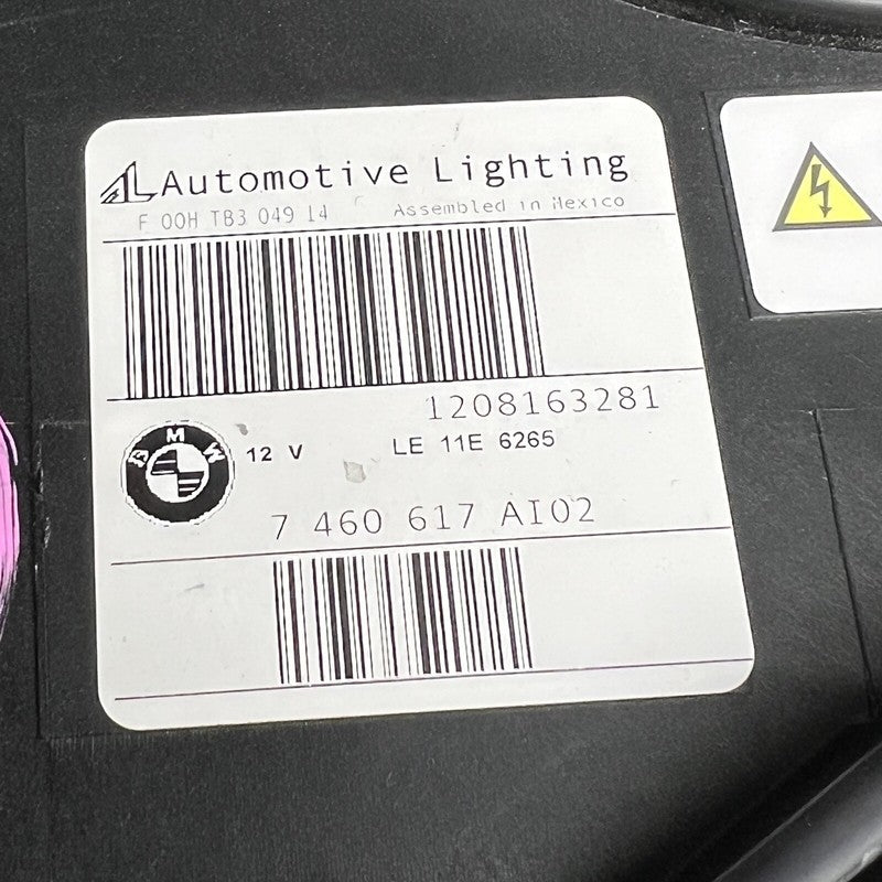 7460617 BMW X5 HEADLIGHT LEFT DRIVER X6 XENON 2014 2015 2016 2017 OEM 7460617