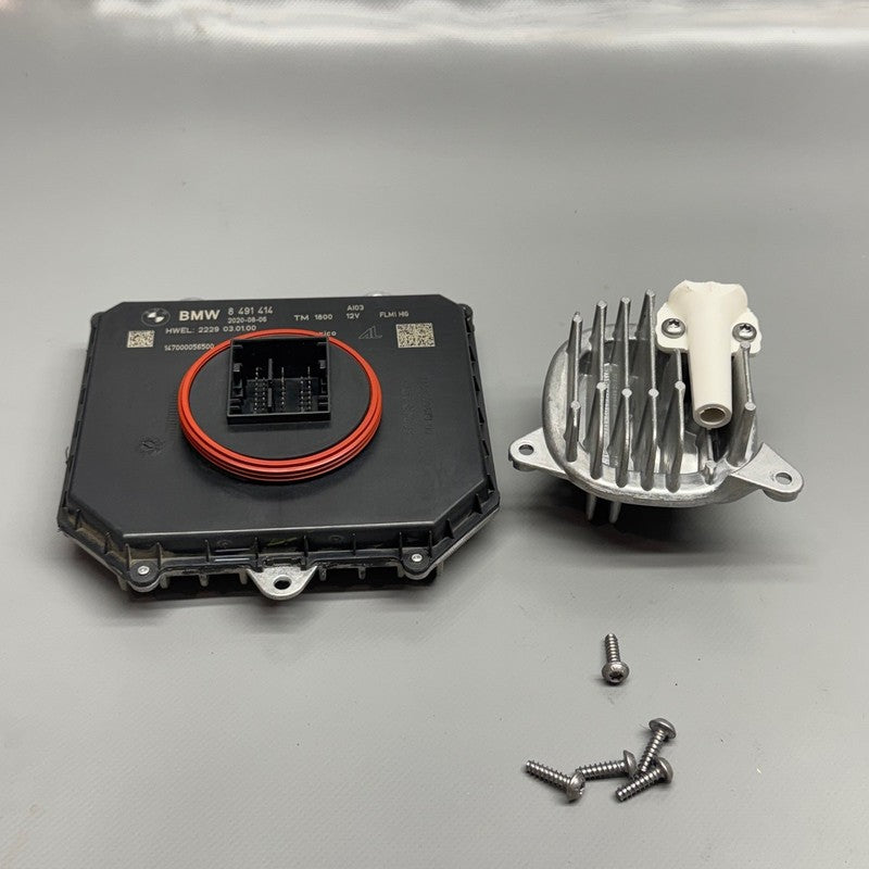 BMW X3 X4 HEADLIGHT MODULE UNIT 2018 2019 2020 2021 OEM 8491414