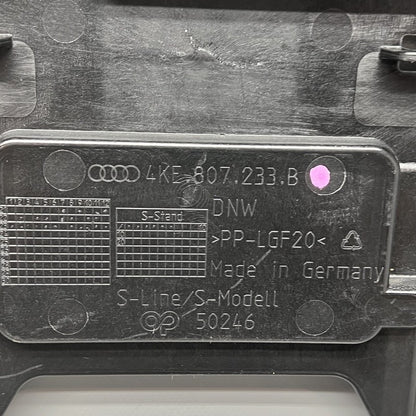 4KE807233B AUDI E-TRON GRILLE SUPPORT 2019 2020 2021 2022 2023 OEM 4KE807233B
