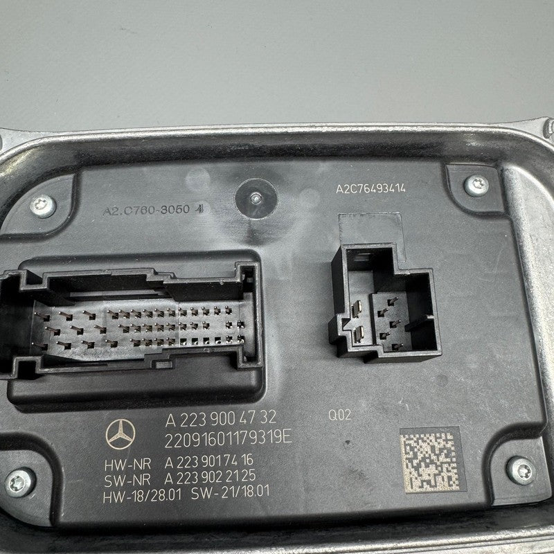 MERCEDES BENZ EQS450 EQS580 SUV HEADLIGHT CONTROL UNIT 2023 2024 OEM A