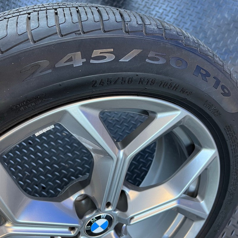 BMW X3 X4 WHEEL RIM 19 INCH 2018 2019 2020 2021 2022 2023 2024 OEM 687