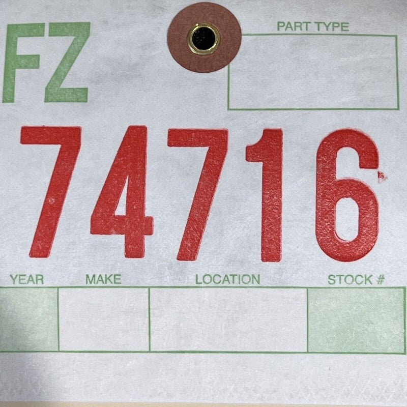 1687994-TX-A TESLA MODEL Y FRONT BUMPER 2023 2014 NON SENSOR 1687994-TX-A