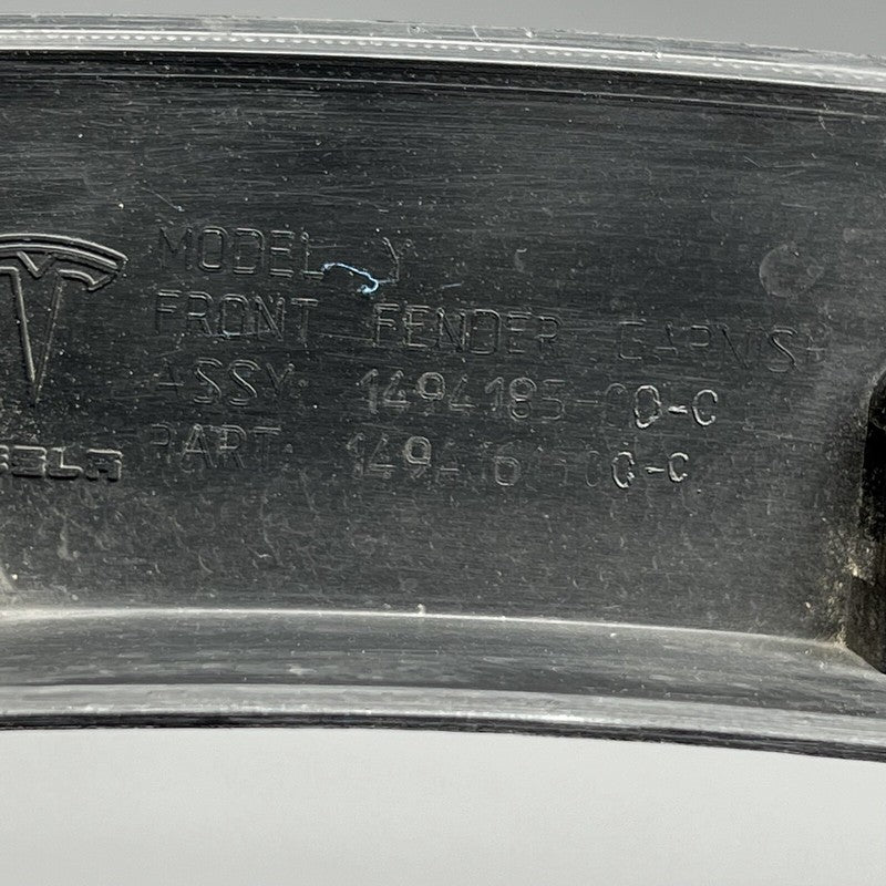 1494185-00-C TESLA MODEL Y FENDER FLARE LEFT FRONT 2020 2021 2022 2023 OEM 1494185-00-C
