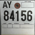 TESLA MODEL Y JUNIPER LICENSE PLATE BRACKET 2025 2026 OEM 1898727-00-C