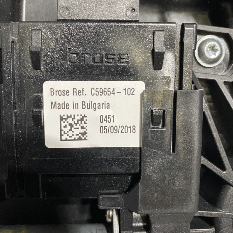 ALFA ROMEO GIULIA DOOR WINDOW REGULATOR MOTOR RIGHT REAR 2017 2018 201