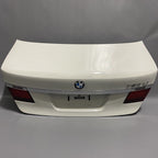 F01 BMW 750 TRUNK LID F01 740 M-SPORT 2013 2014 2015 WHITE OEM 