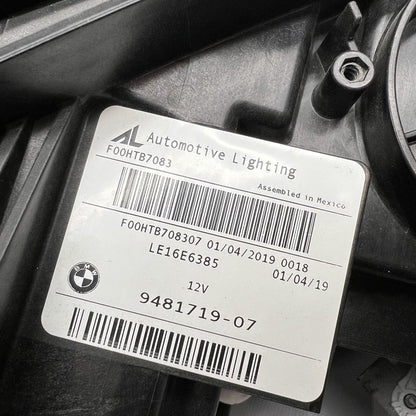 9481719-07 BMW 330 HEADLIGHT LEFT DRIVER M340 LED 2019 2020 2021 2022 OEM 9481719-07