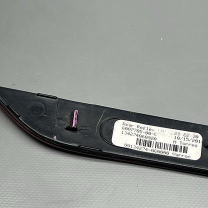 6007705-00-C TESLA MODEL S REAR BUMPER REFLECTOR LEFT DRIVER 2016 2017 2018 2019 2020 OEM