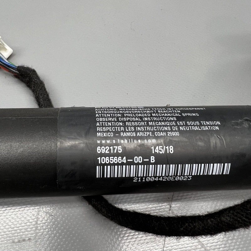 1065664-00-B TESLA MODEL X LIFT GATE SHOCK STRUT LEFT 2016 2017 2018 19 2020 OEM 1065664-00-B