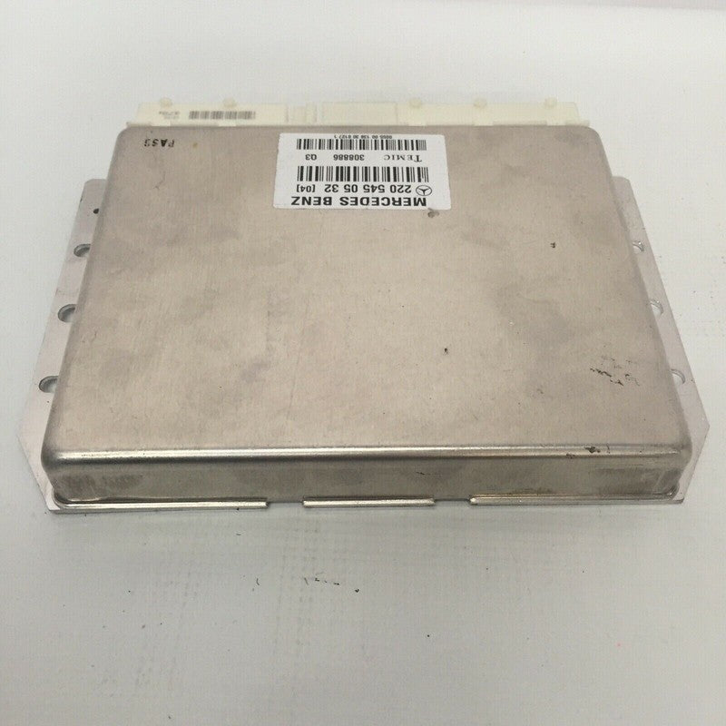 220 545 0532 (04) MERCEDES BENZ S430 AIRMATIC SUSPENSION ECU MODULE 2002 2003 2004 2005 2006 OEM