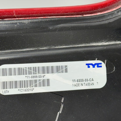 NISSAN ALTIMA TAIL LIGHT LEFT DRIVER 2018 