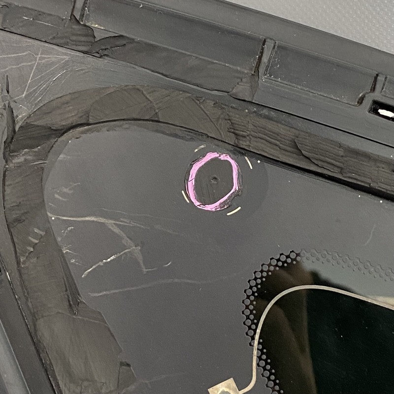 JAGUAR F-PACE QUARTER GLASS RIGHT REAR 2017 2018 2019 2020 OEM