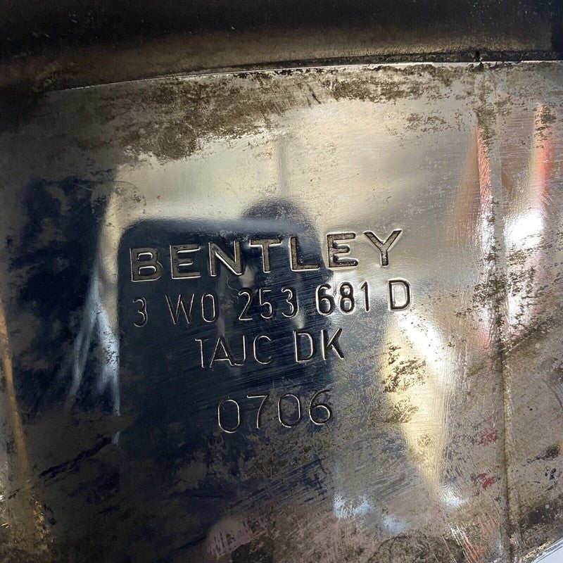 3W0253681D BENTLEY CONTINENTAL FLYING SPUR MUFFLER PIPE TIP 2006 07 08 09 10 11 2012 LEFT