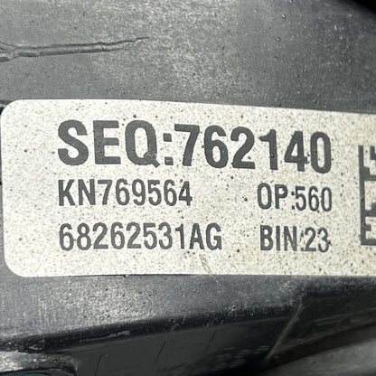 68262531AG DODGE RAM 1500 TAIL LIGHT LEFT DRIVER 2019 2020 2021 OEM 68262531AG