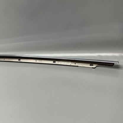 1032250-00-B TESLA MODEL X DOOR CHROME RIGHT REAR UPPER 2016 2017 18 19 2020 OEM 1032250-00-B