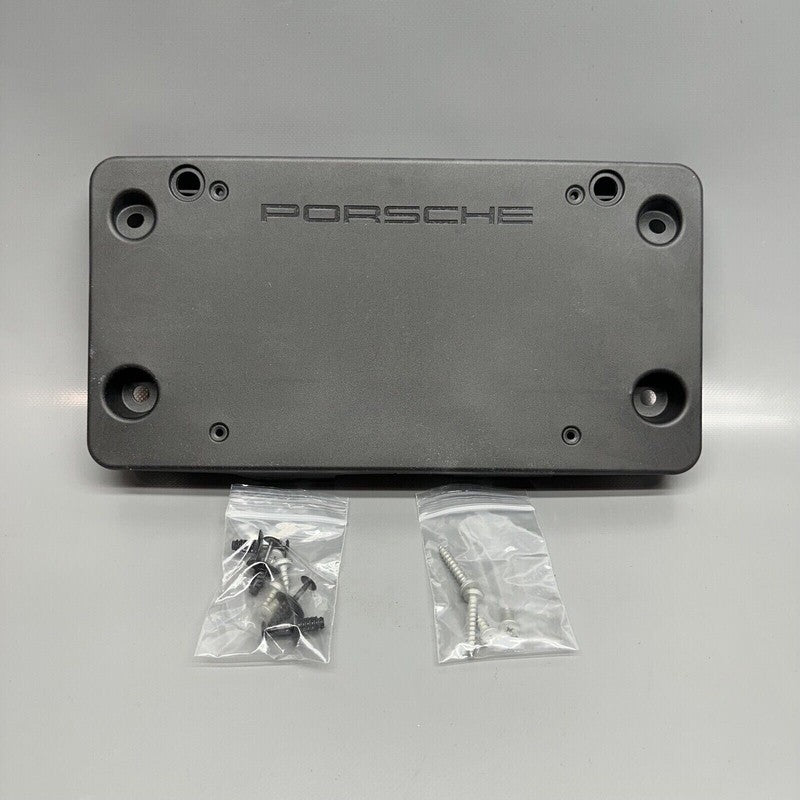 9J1807287A PORSCHE TAYCAN LICENSE PLATE BRACKET FRONT 2020 2021 2022 2023 OEM J1807287A