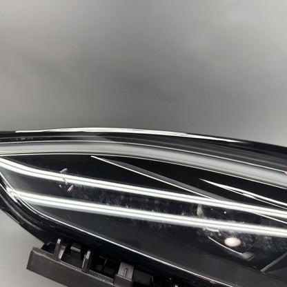 1563713-00-D TESLA MODEL S PLAID HEADLIGHT LEFT DRIVER 2021 2022 2023 BLACK LED 1563713-00-D