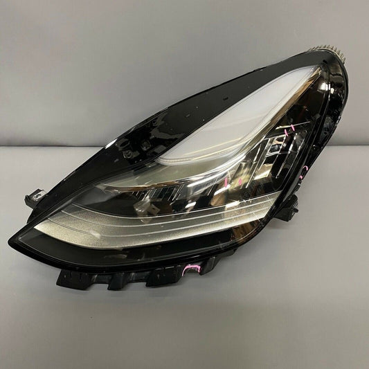 1077371-00-G TESLA MODEL 3 HEADLIGHT LEFT DRIVER  2017 2018 2019 LED OEM 1077371-00-G