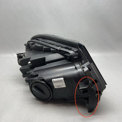 A1668209559 MERCEDES BENZ GLS 350 HEADLIGHT LEFT DRIVER 2016 2017 2018 2019 HALOGEN OEM