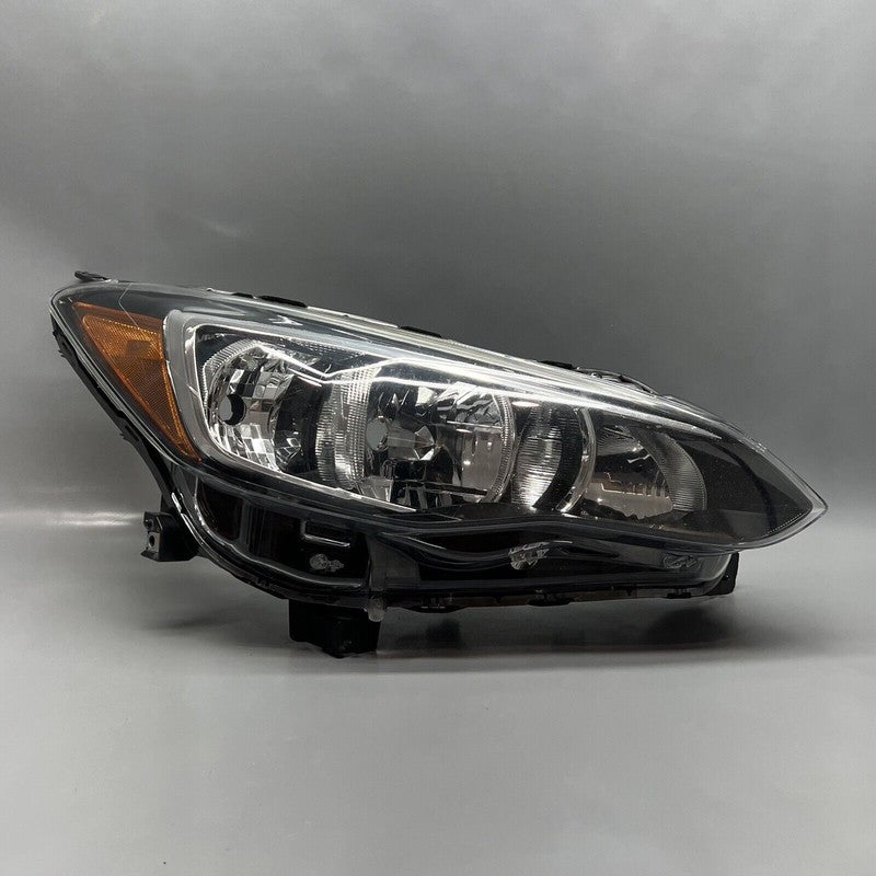 SUBARU EMPREZA HEADLIGHT RIGHT PASSENGER 2017 18 19 2020 HALOGEN OEM 8