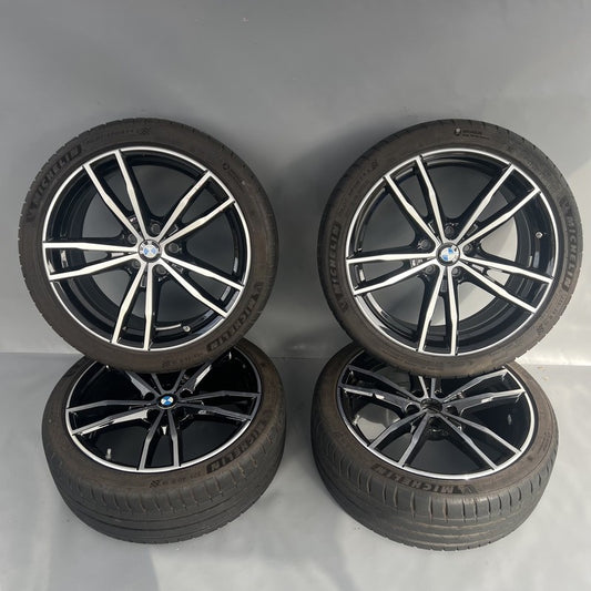 8090095 BMW 330I WHEEL RIM SET 19 INCH 2018 2019 2020 2021 2022 2023 2024 OEM 8090095