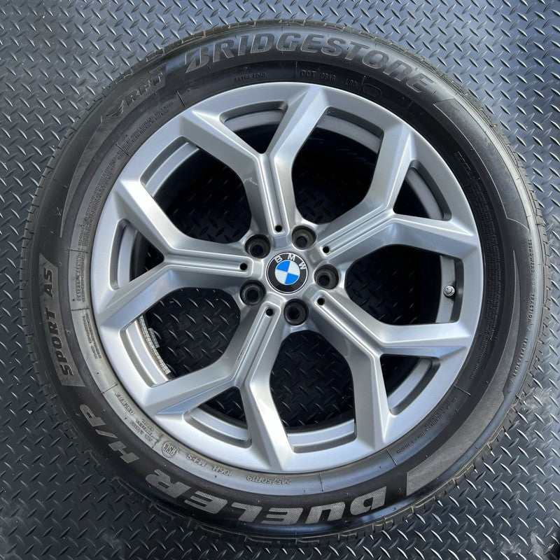 6877327 BMW X3 X4 WHEEL RIM 19 INCH SET 2018 2019 2020 2021 2022 2023 2024 OEM 6877327