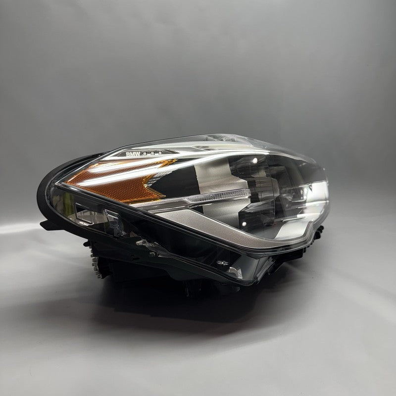 63117193712 BMW X1 HEADLIGHT RIGHT PASSENGER 2016 2017 2018 2019 LED OEM 63117193712
