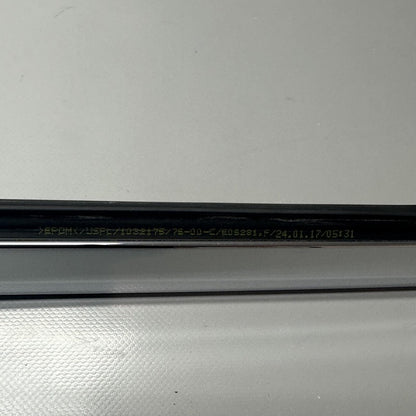 1032168-00-D TESLA MODEL X DOOR WINDOW MOLDING RIGHT REAR 2016 17 18 19 2020 OEM 1032168-00-D