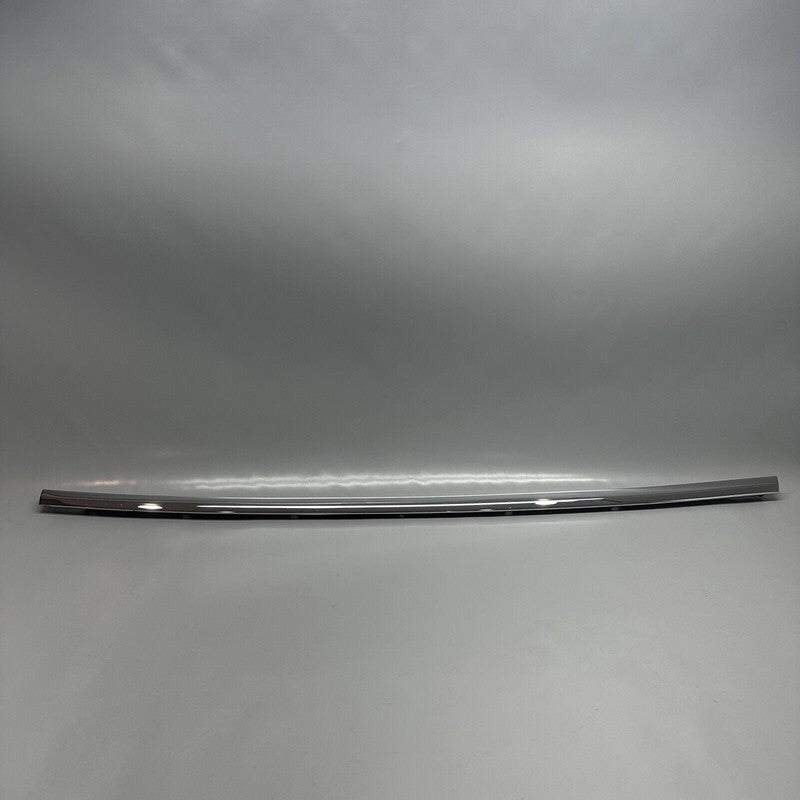 1032250-00-B TESLA MODEL X DOOR CHROME RIGHT REAR UPPER 2016 2017 18 19 2020 OEM 1032250-00-B