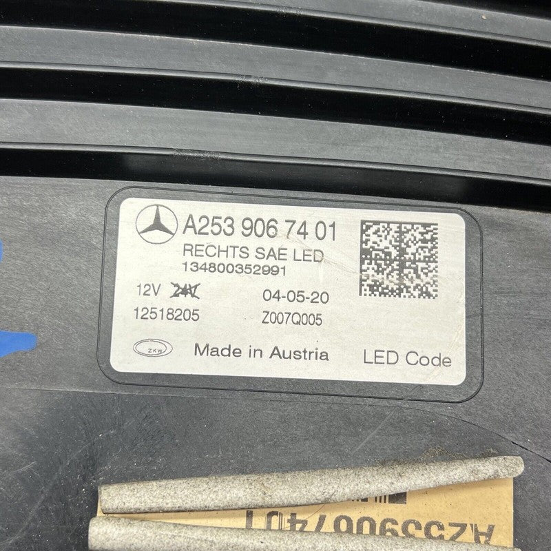 A2539067401 MERCEDES BENZ GLC300 HEADLIGHT RIGHT PASSENGER GLC43 LED 2020 2021 2022 OEM 