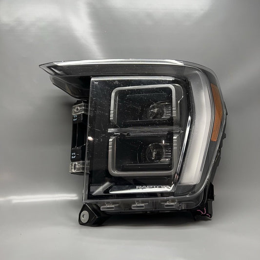 ml3v-13e017-xa FORD F-150 RAPTOR HADLIGHT LEFT DRIVER 2021 2022 2023 LED OEM  ML3V-13E017-XA