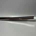 1032249-00-J TESLA MODEL X DOOR CHROME WEATHER STRIP LEFT REAR 2016-2020 OEM 1032249-00-J