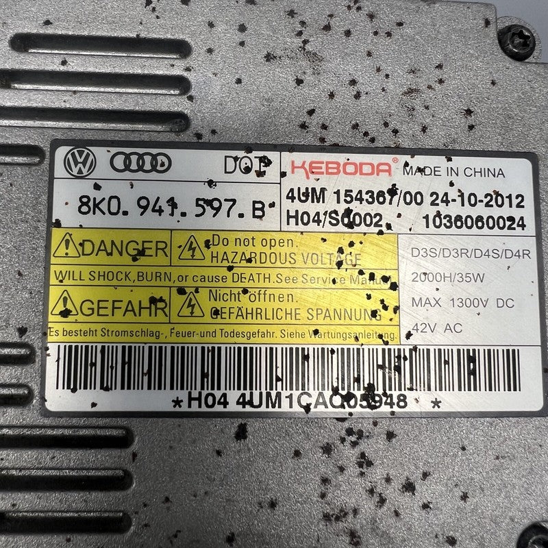 4G0907697D AUDI A4 A5 HEADLIGHT MODULES 2013 2014 2015 2016 OEM 4G0907697D