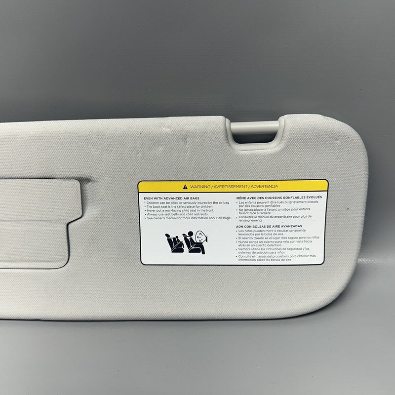 1103084-00-f TESLA MODEL Y SUN VISOR LEFT DRIVER 2020 2021 2022 2023 OEM 1103084-00-F