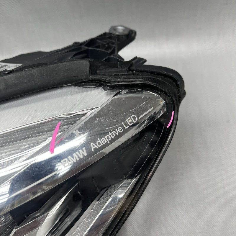 7483909 BMW 750 HEADLIGHT LEFT DRIVER  FULL LED 2016 2017 2018 2019 OEM 7483909