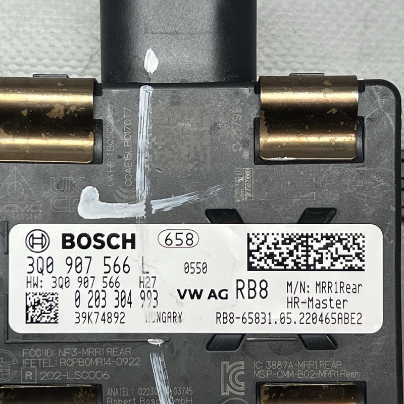 3Q0907566L AUDI Q3 RIGHT LANE CHANGE ASSIST MODULE 2019 2020 2021 2022 2023 OEM 3Q0907566L