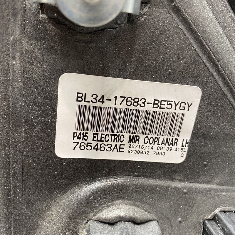 FORD F-150 MIRROR LEFT DRIVER BL34-17683 2011 2012 2013 2014 POWER BLA