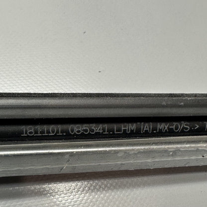 1098683-00-D TESLA MODEL X DOOR WINDOW MOLDING LEFT FRONT 2016 17 18 19 2020 OEM 1098683-00-D