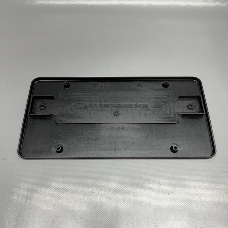 99670110700 PORSCHE 911 BOXSTER LICENSE PLATE BRACKET 1997 98 99 2000 01 02 03 04 2005 OEM