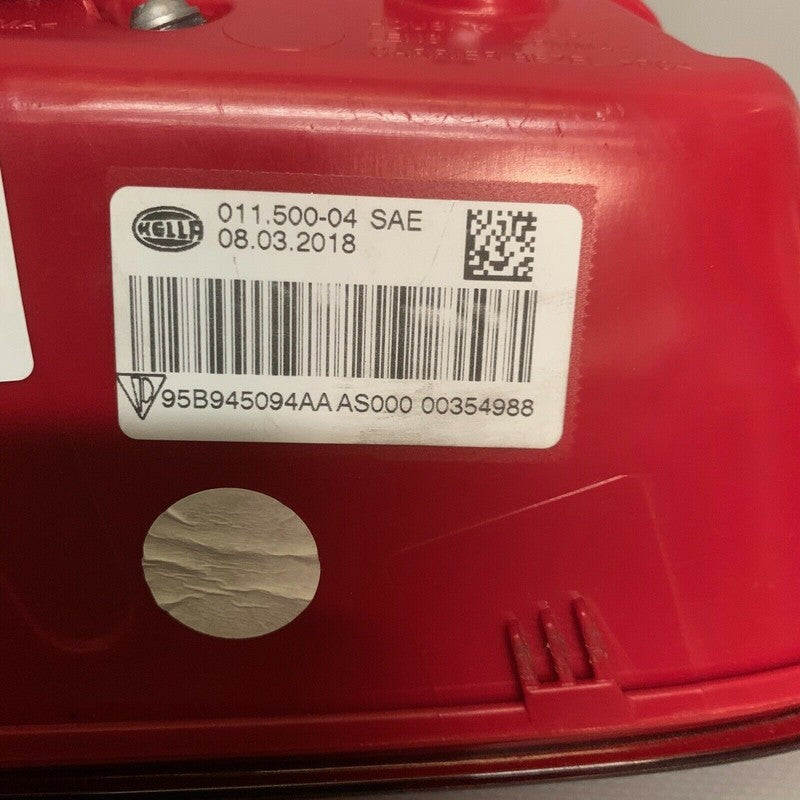 95B945094 PORSCHE MACAN TAIL LIGHT RIGHT INNER 2015 2016 2017 2018 OEM 
