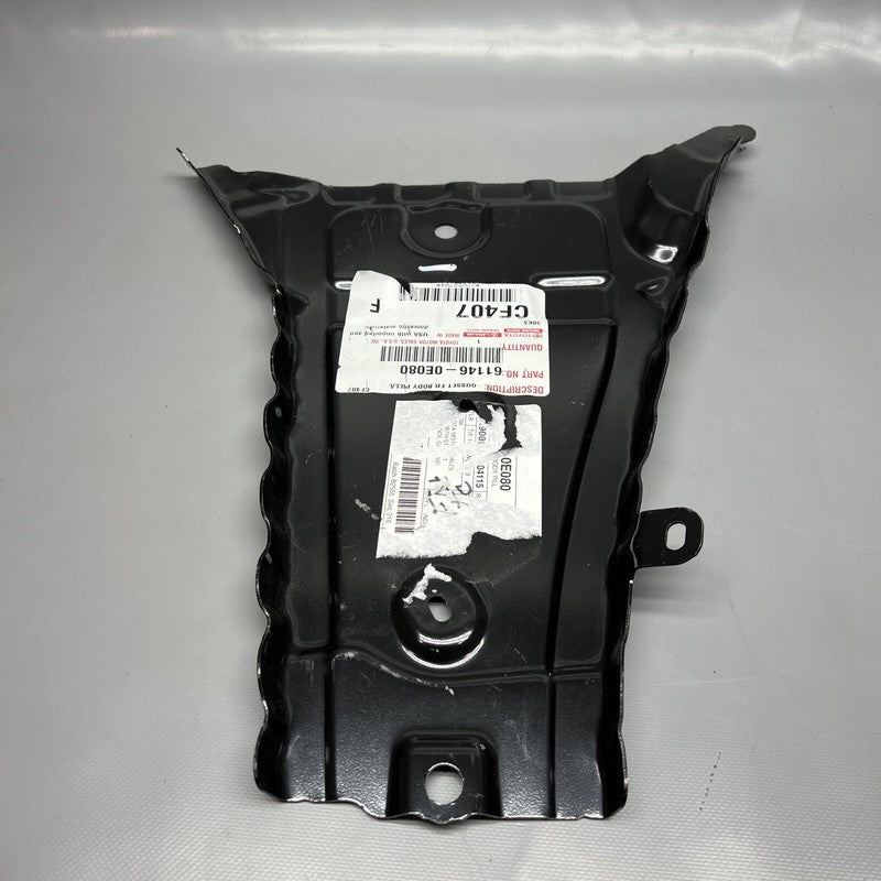 61146-0E080 TOYOTA HIGHLANDER GUSSET FRONT BODY PILLAR LEFT 2020 2021 2022 2023 2024 OEM
