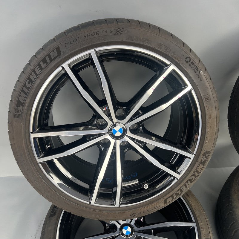 8090095 BMW 330I WHEEL RIM SET 19 INCH 2018 2019 2020 2021 2022 2023 2024 OEM 8090095
