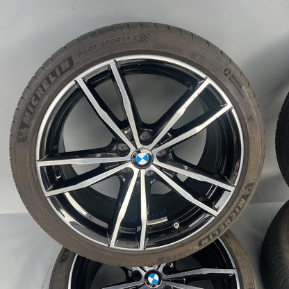 8090095 BMW 330I WHEEL RIM SET 19 INCH 2018 2019 2020 2021 2022 2023 2024 OEM 8090095