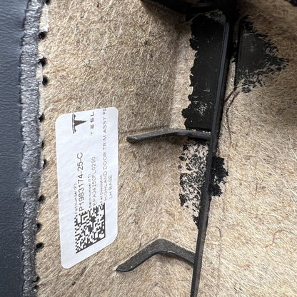 1983174-25-C TESLA MODEL 3 HIGHLAND DOOR PANEL LEFT FRONT 2024 2025 OEM 1983174-25-C