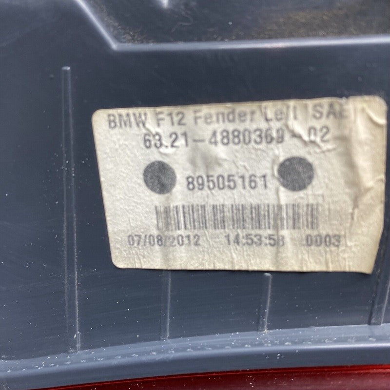 63214880369 BMW 650 TAIL LIGHT LEFT DRIVER LED 63214880369 2012 2013 14 15 16 2017 2018 OEM