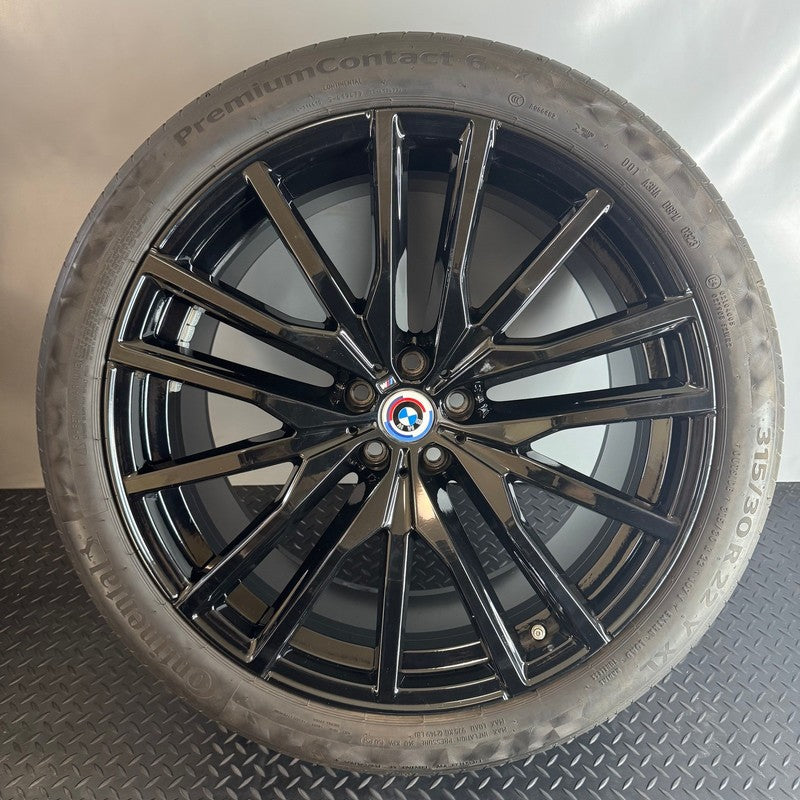 BMW X5 WHEEL RIM X6 22 INCH REAR 2019 2020 2021 2022 2023 2024 2025 OE