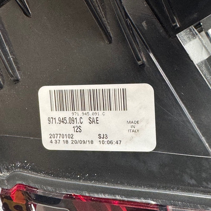 PORSCHE PANAMERA TAIL LIGHT LEFT DRIVER 2017 2018 2019 LED OEM 9719450